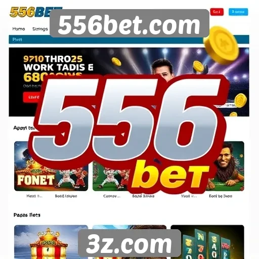 Promos e bônus disponíveis no 556bet.com