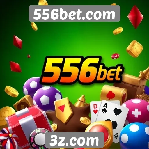 Variedade de jogos disponíveis na 556bet